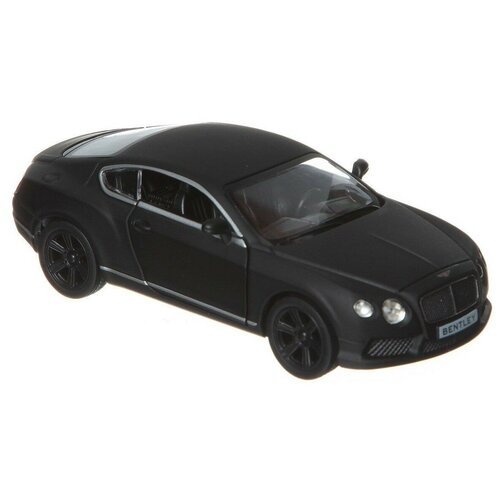 Купить Машинка металлическая Uni-Fortune RMZ City 1:32 Bentley Continental GT V8, инерционная, серый матовый цвет, 16.5 x 7.5 x 7 см, UNI-FORTUNE Toys Industrial Ltd.