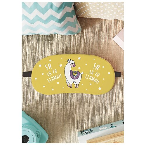 фото Маска для сна joyarty "ла-ла-лама"