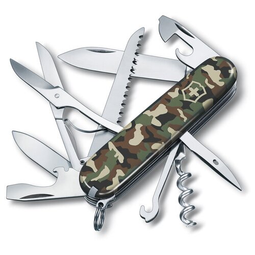 фото Нож victorinox huntsman, 91 мм, 15 функций, камуфляжный*