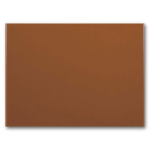 Керамическая плитка Ceramica Ribesalbes Zocalo Cenefa Liso Marron 15x20
