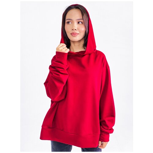 фото Толстовка annaanna, размер free size, бордовый