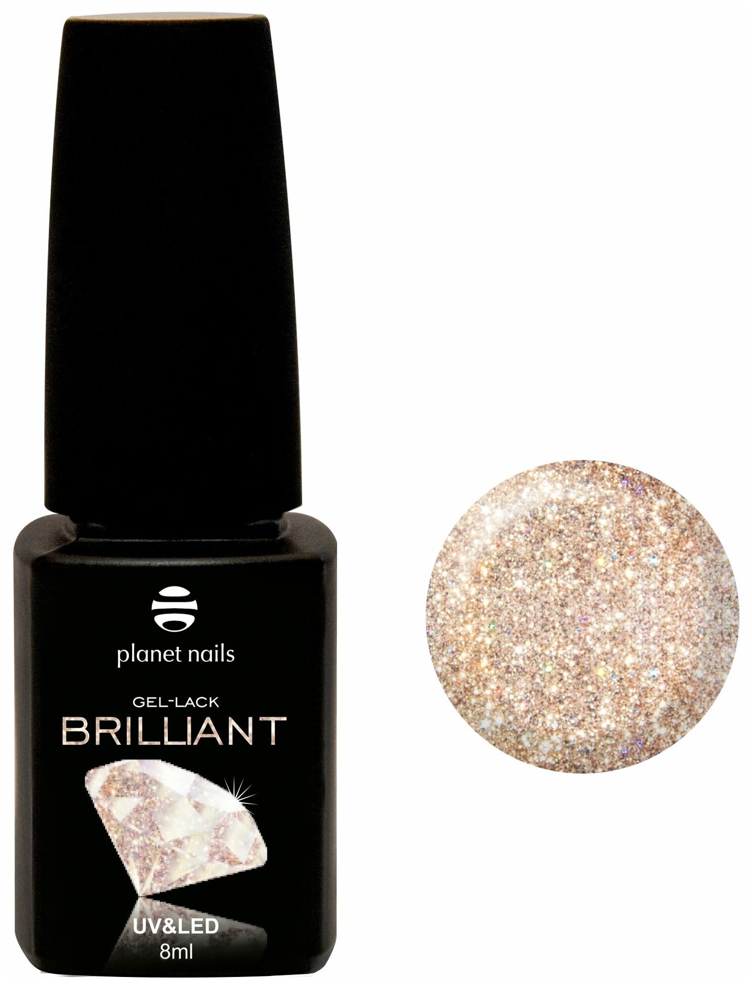 Planet Nails 12702 - Planet Nails, "BRILLIANT" - 702   8