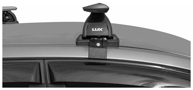 установочный комплект Lux RioSd11 на крышу за дверные проемы для Kia Rio III седан (2011-2018)