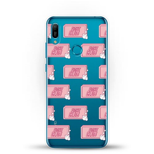 фото Силиконовый чехол fc на huawei y6 (2019) andy & paul