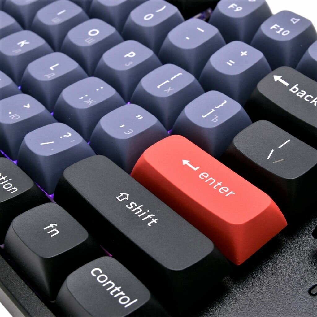Клавиатура беспроводная Keychron K8P-J1 87 клавиш, Hot-Swap, Gateron G pro Red Switch - фото №4