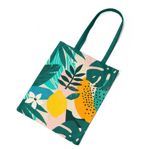 фото Сумка шоппер decorito "фрута", 36x42. шоппер, авоська, сумка хозяйственная, шопер. сумка на плечо.