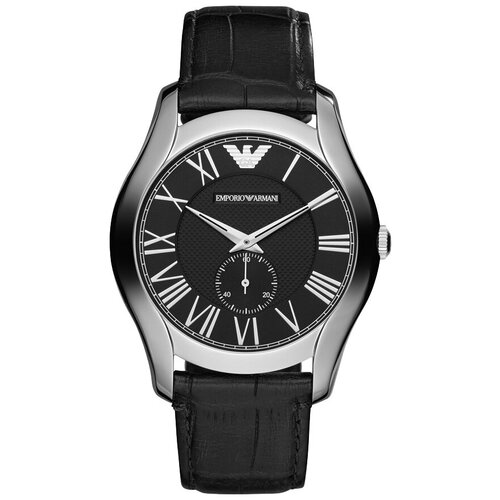 Наручные часы EMPORIO ARMANI AR1703, черный, серебряный
