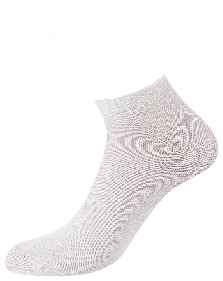 Носки Omsa "Eco", 402, укороченные, Bianco, белые, размер 39-41
