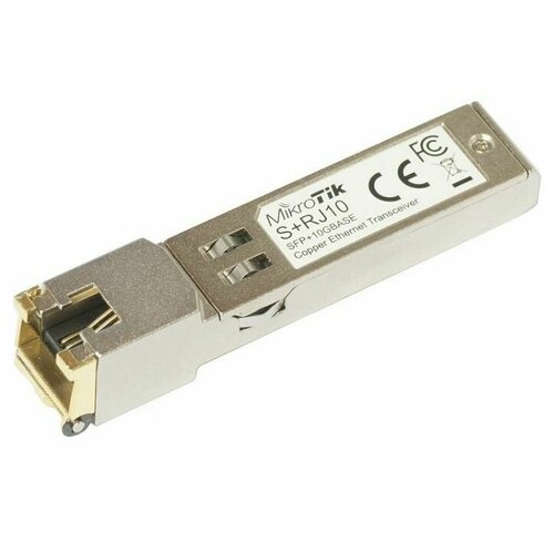 SFP+ трансивер MikroTik S+RJ10 sfp трансивер mikrotik s 3553lc20d