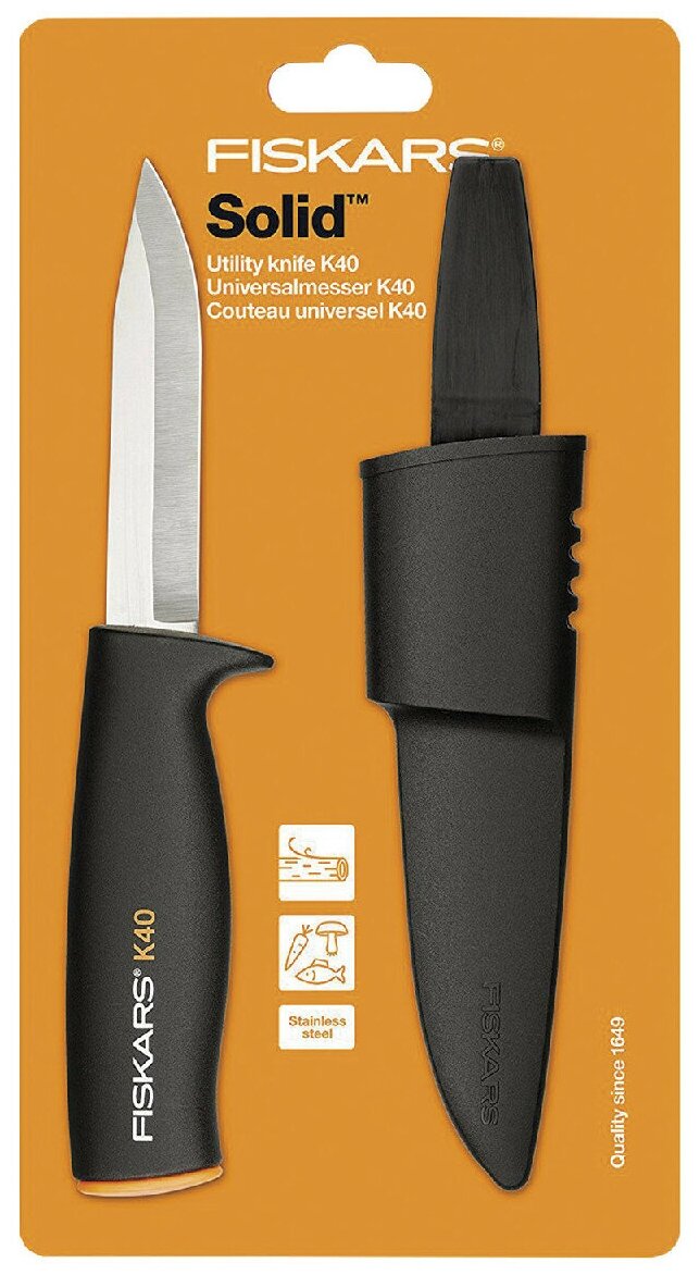 Нож общего назначения FISKARS K40 125860 (1001622)