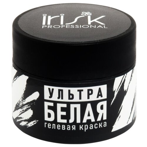 Irisk Professional краска гелевая М153-09 (5 мл), 5 мл краска гелевая irisk ультрабелая с липким слоем 5 мл м153 09 11