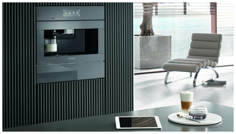 Кофемашина Miele CVA 7845, бриллиантовый белый - фотография № 5