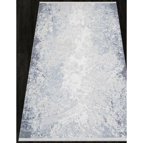 Ковер AB189A - GREY / BLUE - Прямоугольник - коллекция LOTUS 0.80x1.50