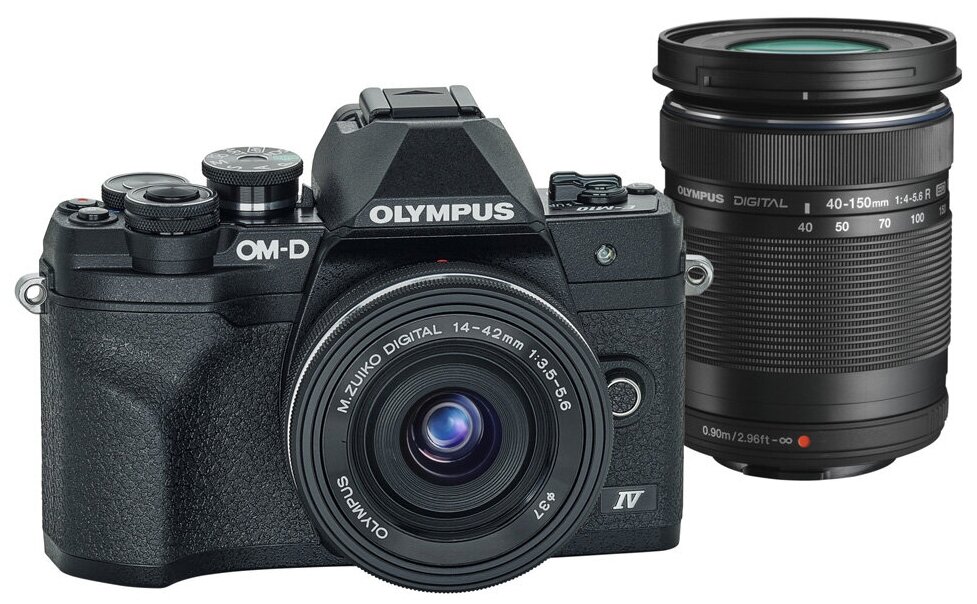 Olympus E-M10 Mark IV dblKit 14-42EZ + 40-150 f/4.0-5.6 blk //