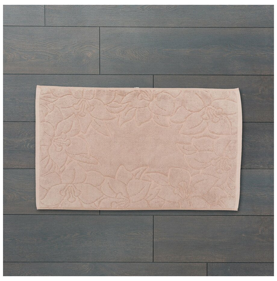 Коврик для ванной IDDIS Decor D09C580i12 антискользящий 50x80 см розовый
