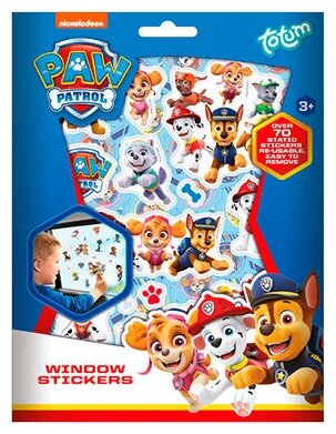 Набор для творчества «Наклейки - Щенячий патруль» PAW P WINDOW STICKERS