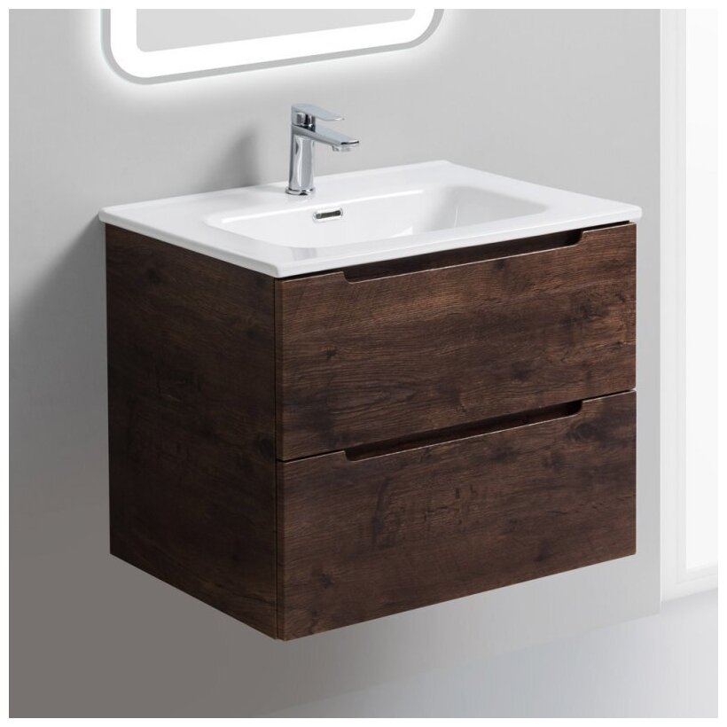 Тумба с раковиной BelBagno Etna 80 rovere moro