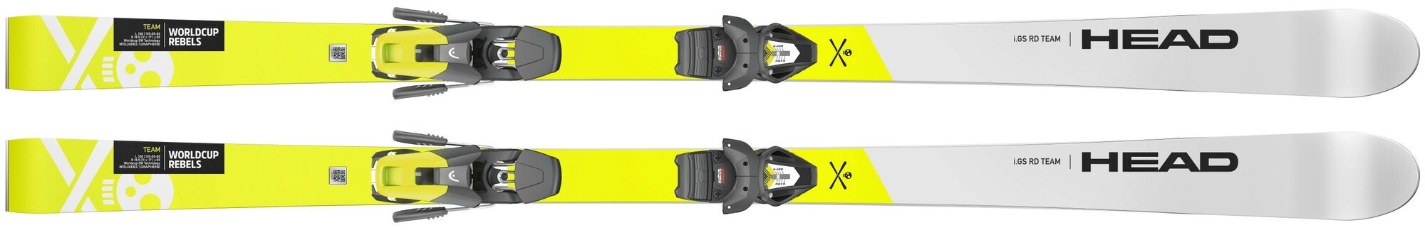     HEAD 2021-22 WC Rebels iGS RD Team SW RP WCR T+EVO 9 GW CA BRAKE 85 [D] Neon Yellow (:131)