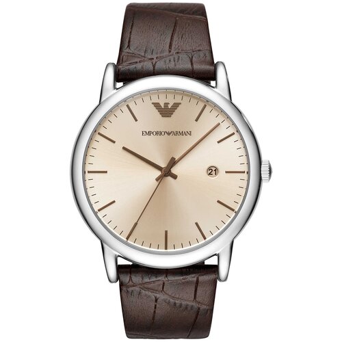 фото Наручные часы emporio armani ar11096, коричневый