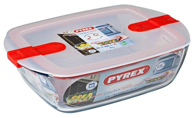 Форма для запекания Pyrex Cook&Heat 216PH00/7144