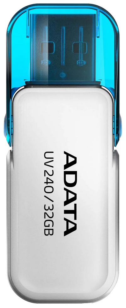 Флешка ADATA UV240 32 ГБ, белый