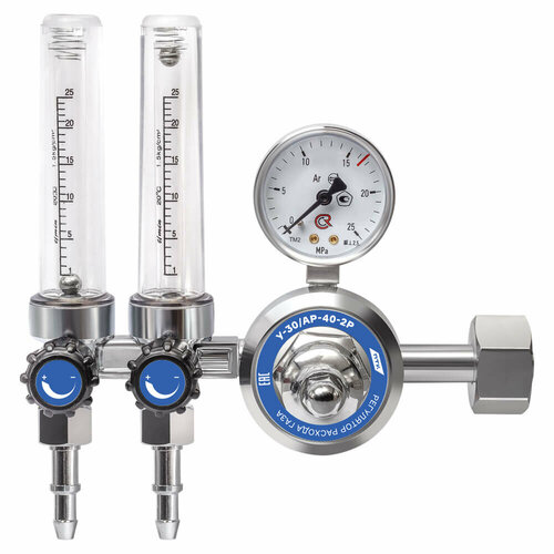Редуктор аргоновый/углекислотный Ar/СО2 АР-30-KР1, YQAr-731L