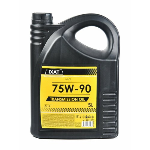 Масло трансмиссионное 75W-90 API GL-5 5л (полусинтетика)