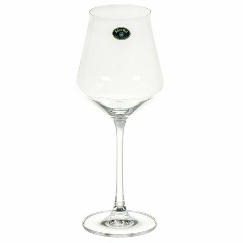 Бокал для вина, 450 мл, стекло, 2 шт, Bohemia, Alca, 91L/1SI12/0/00000/450-264