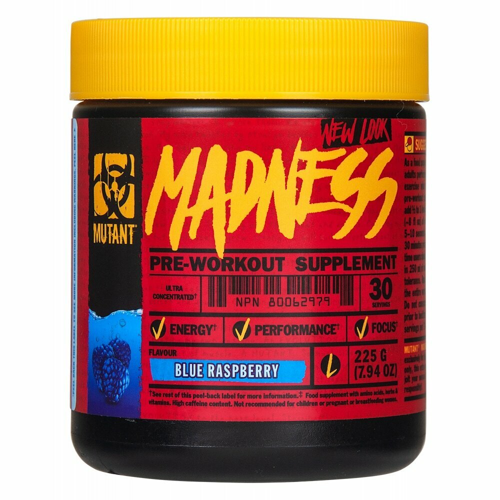 Madness, 225 г / 30 порций, Peach Mango / Персик Манго