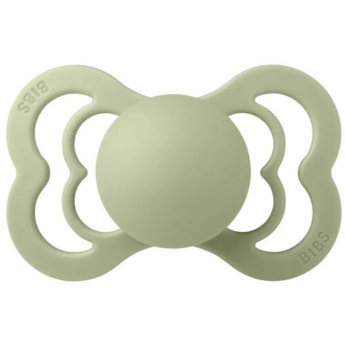 фото Bibs соска-пустышка силиконовая 6-36 месяцев bibs supreme silicone sage 610250