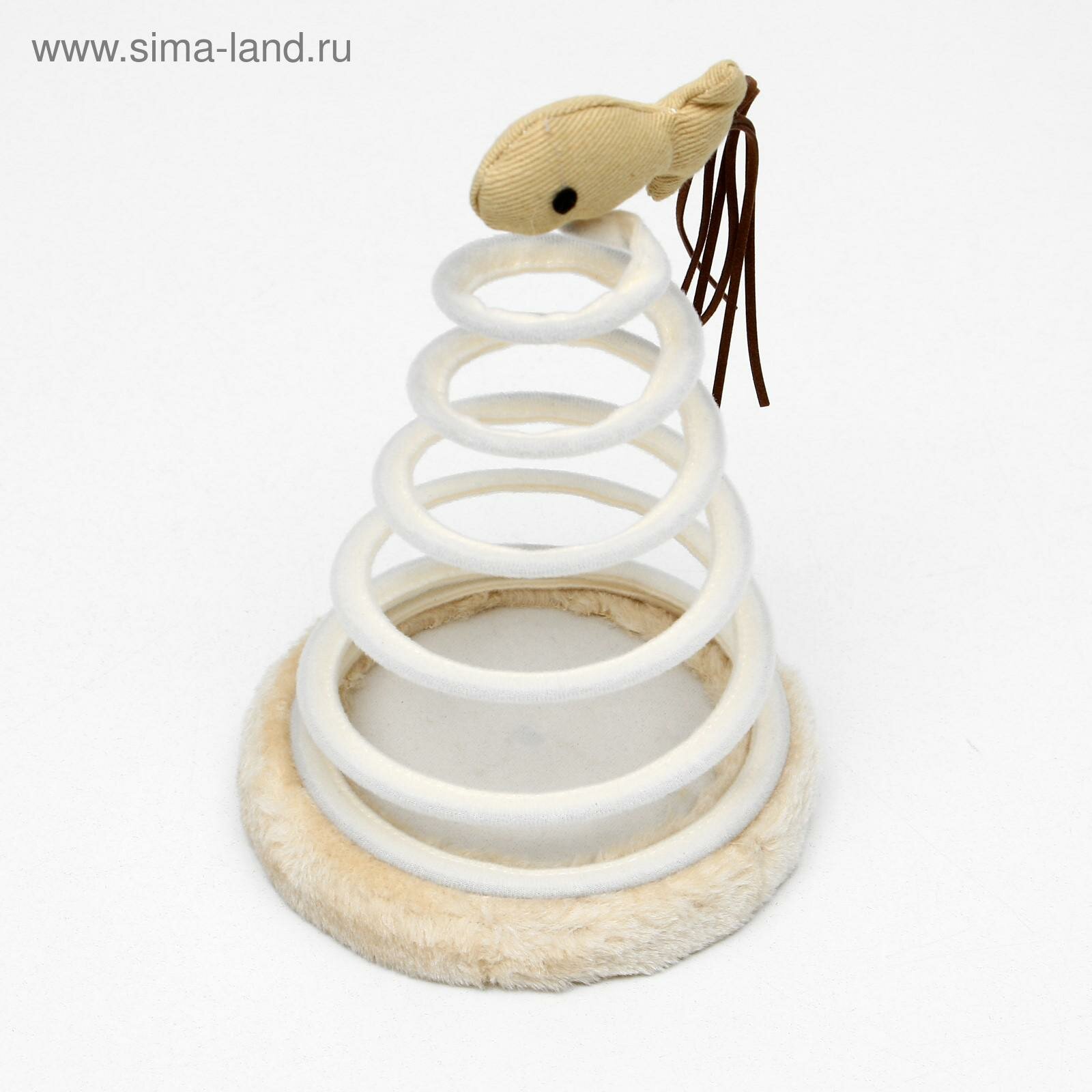 Игрушка-дразнилка для кошек "Игрушка на спирали" - фотография № 3