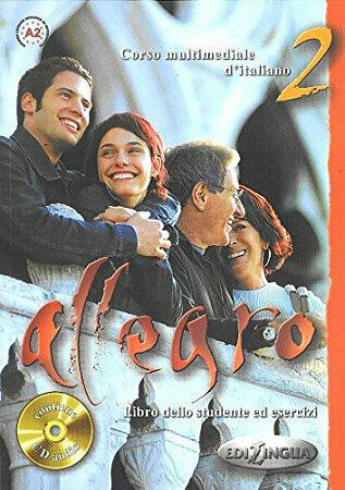 Книга Allegro 2 Libro dello studente ed esercizi + CD - фото №1