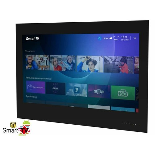 AVEL AVS435SM Black - Smart Ultra HD (4K) LED телевизор