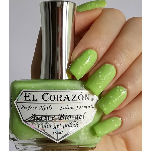 El Corazon лечебный лак для ногтей Активный Био-гель №423/203 Fashion girl 16 мл