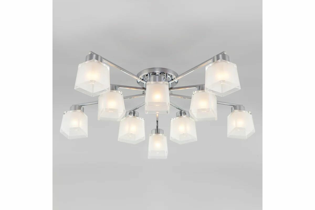 фото Люстра Eurosvet Delfi 30162 хром, E27