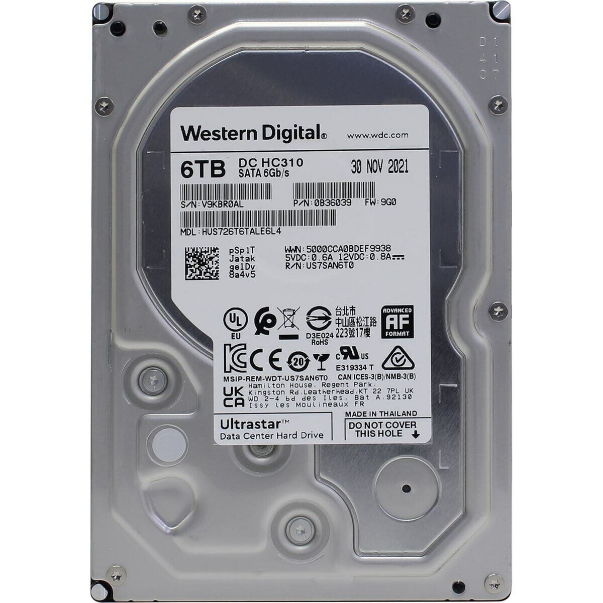 Hgst Ultrastar DC HC310 6 Тб HUS726T6TALE6L4