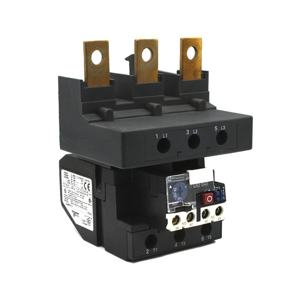 Telemecanique LR2D4367 Тепловые реле перегрузки 95-120А класс 10