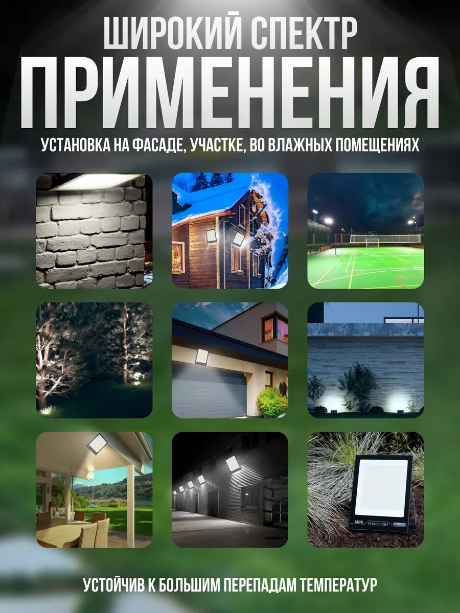 Светодиодный прожектор уличный 150Вт — фото 1