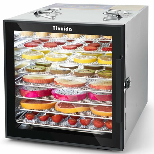 Cушилка для овощей и фруктов TINZIDA TZD08DGL дегидратор 8 лотков 2019000₽