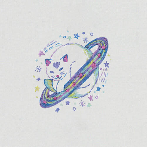 Набор для вышивания на одежде и аксессуарах 