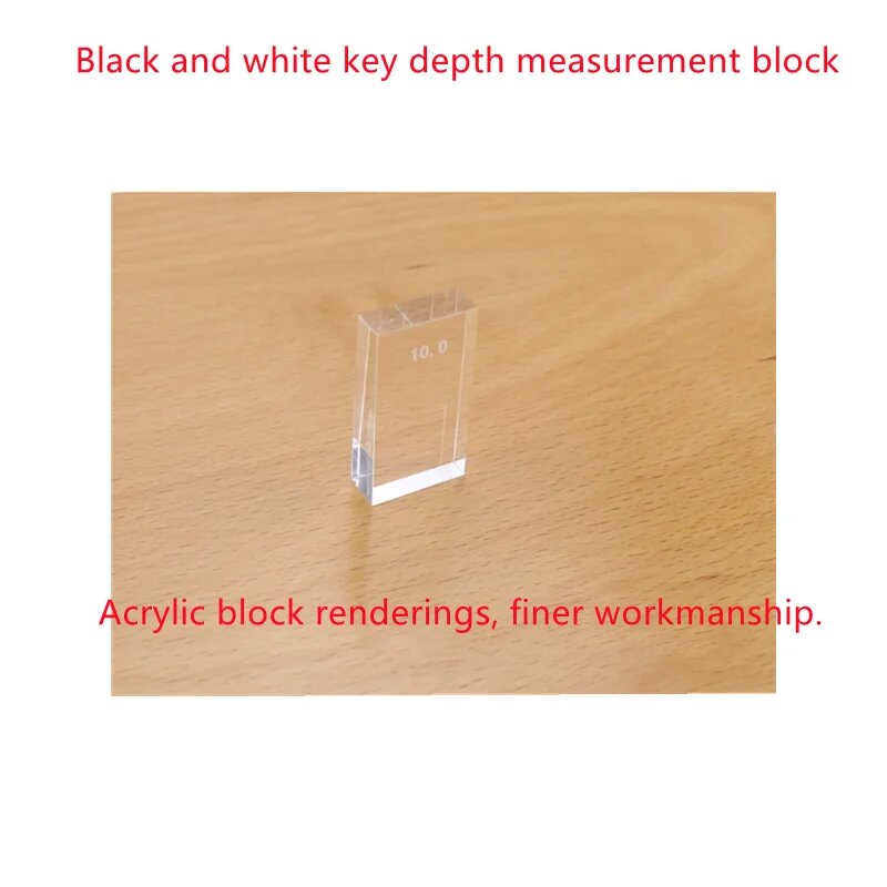 Блок для измерения глубины клавиш Professional-Level Tuning Master