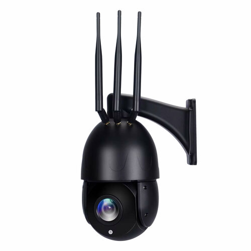 Поворотная камера 4G WIFI 30x с зумом 5Мп 4К Black 24990₽