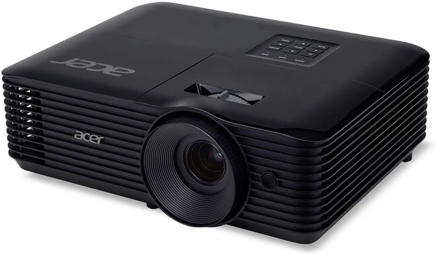 Проектор ACER X1328Wi (DLP, WXGA 1280x800, 5000Lm, 20000:1, +НDMI, Wi-Fi, 1x3W speaker, 3D Ready, lamp 10000hrs, BLACK)