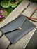 Папка Viking Leather Craft, натуральная кожа, черная, А4, с засте...