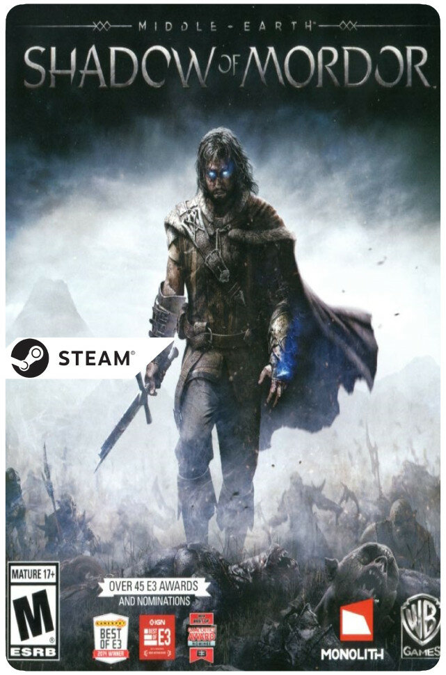 Игра Middle-earth: Shadow of Mordor для PC(ПК), Steam, цифровой ключ