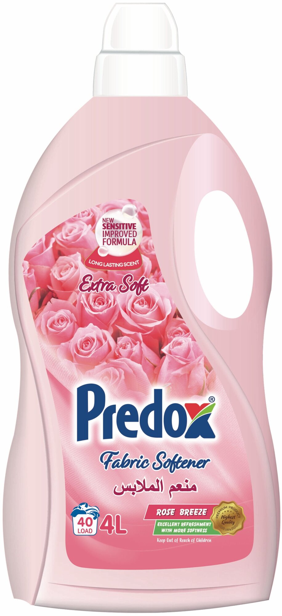 Predox Кондиционер ополаскиватель для белья Розовый бриз 4л