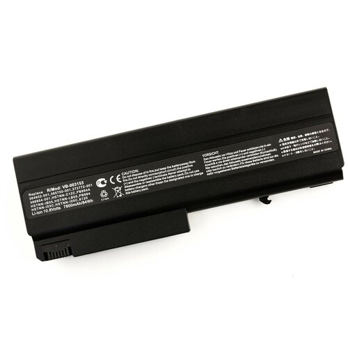 Аккумулятор для HP NX6120 NC6100 (10.8V 6600mAh) PN: 360482-001, 360482-007, 360483-001, 360483-003 аккумулятор для hp nx6120 nc6100 10 8v 6600mah pn 360482 001 360482 007 360483 001 360483 003