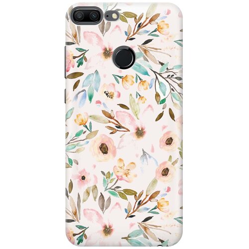 фото Re:paчехол - накладка artcolor для honor 9 lite с принтом "розовая нежность"