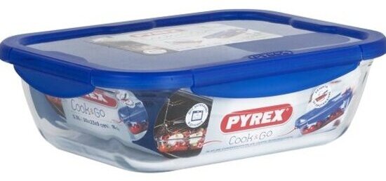 Форма для запекания с крышкой Pyrex Cook&Go прямоугольная, 30х22см 3,3 л