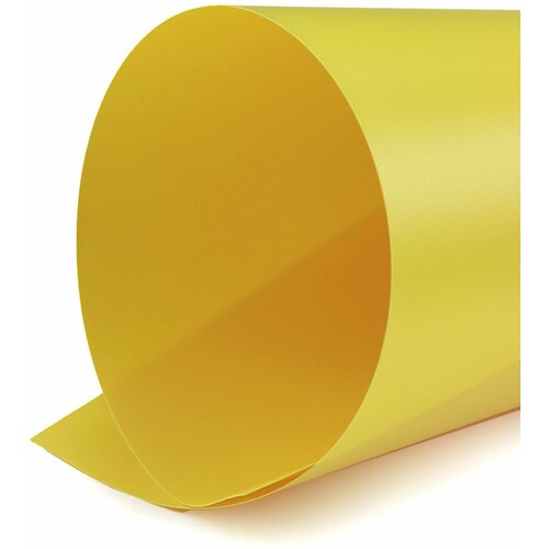 Фотофон желтый однотонный пластиковый / фотозона для предметной съемки